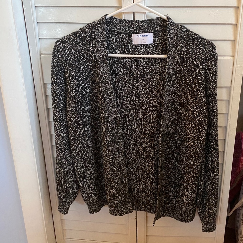 Grey cardigan!